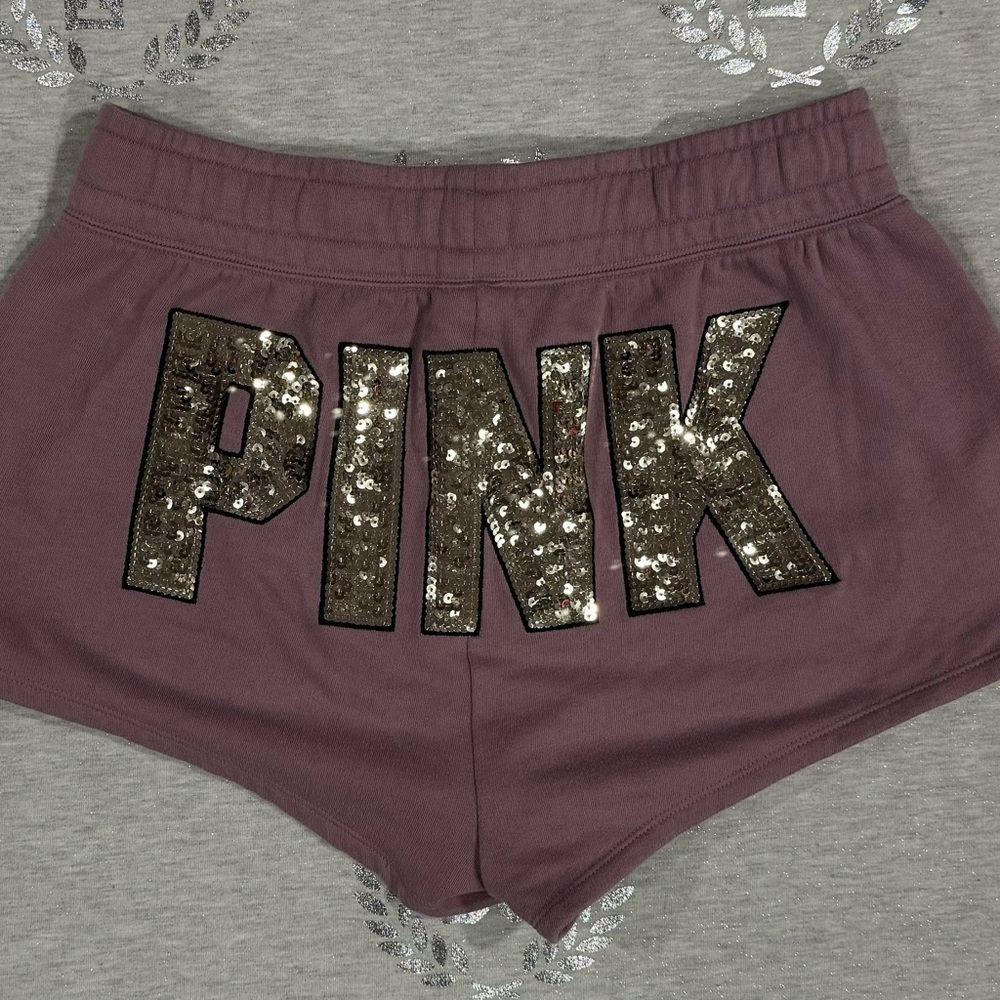 VS PINK BLING SHORTS M